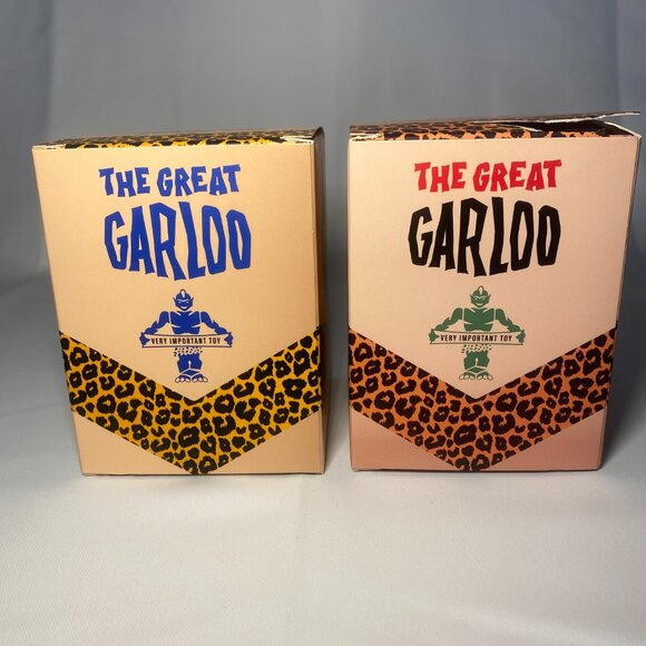The Great Garloo Nacelle Original Green & Blue Variant 2-Set New Torn Box - Picture 3 of 7